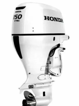 Honda BF150 D LRU, kol. biały sterowanie cięgnami